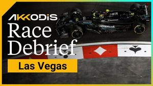 Battle for P2 Going Down to the Wire | 2023 Las Vegas GP Akkodis F1 Race Debrief