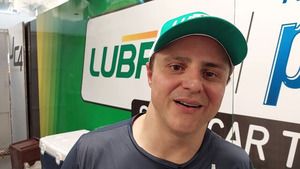 Felipe Massa on his second victory in the 2023 Stock Car Pro Series.