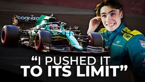 One To Watch - Luke Browning Drives an F1 Car for the First Time